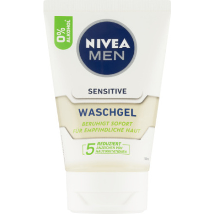 NIVEA MEN Sensitive čisticí gel pro muže 100 ml