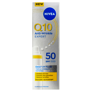 NIVEA Q10 Anti-Wrinkle ultra lehký fluid SPF 50 40 ml