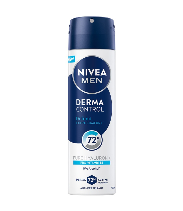 NIVEA Derma Control Defend antiperspirant ve spreji 72h 150 ml