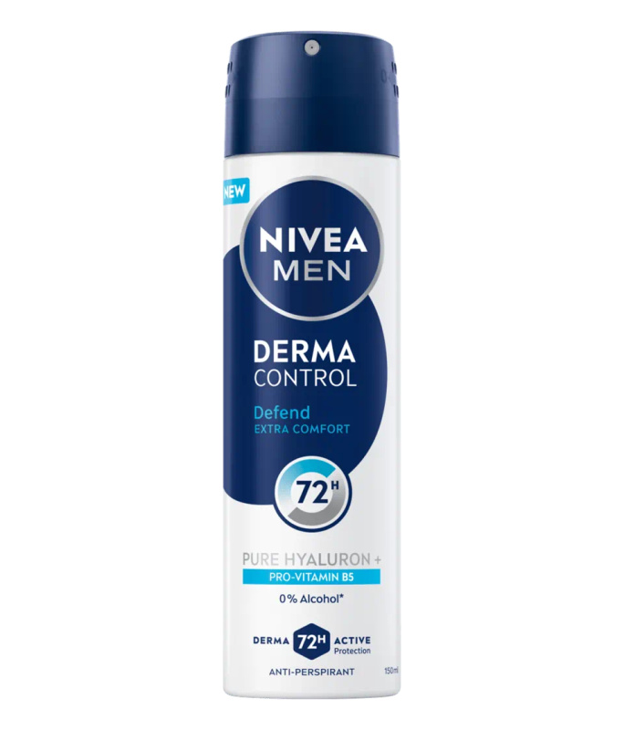 NIVEA Derma Control Defend antiperspirant ve spreji 72h 150 ml