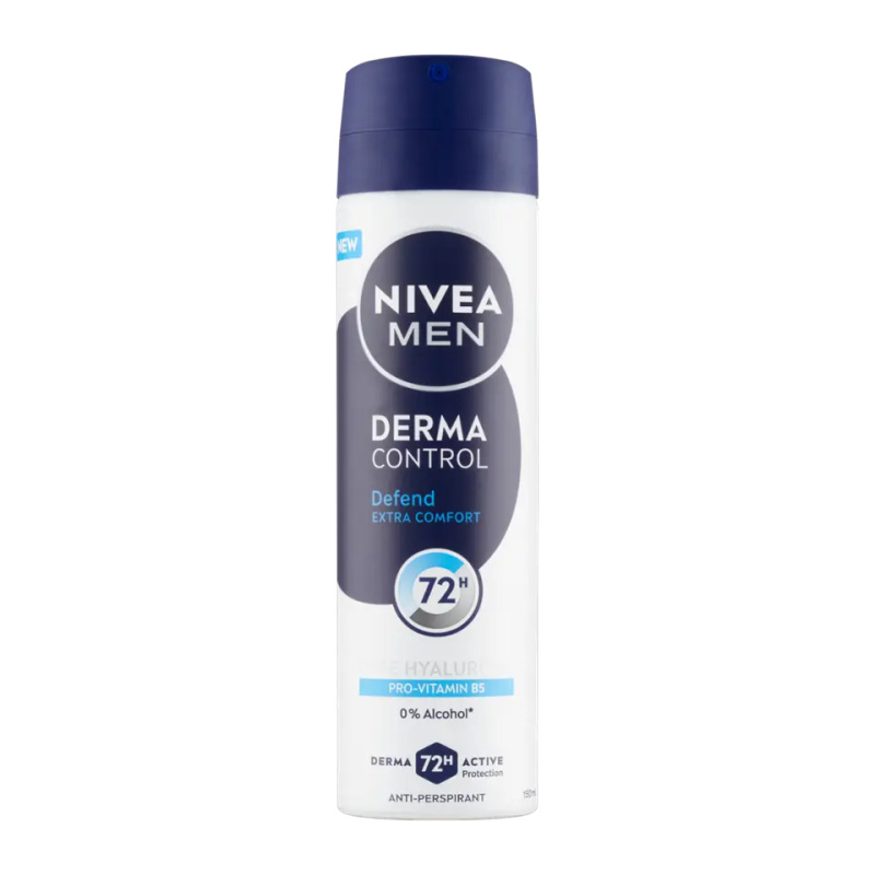 NIVEA Derma Control Defend antiperspirant ve spreji 72h 150 ml
