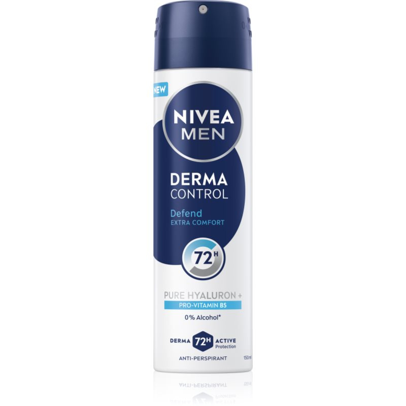 NIVEA Derma Control Defend antiperspirant ve spreji 72h 150 ml