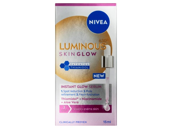 NIVEA Luminous 630 Skin Glow rozjasňující pleťové sérum 15 ml