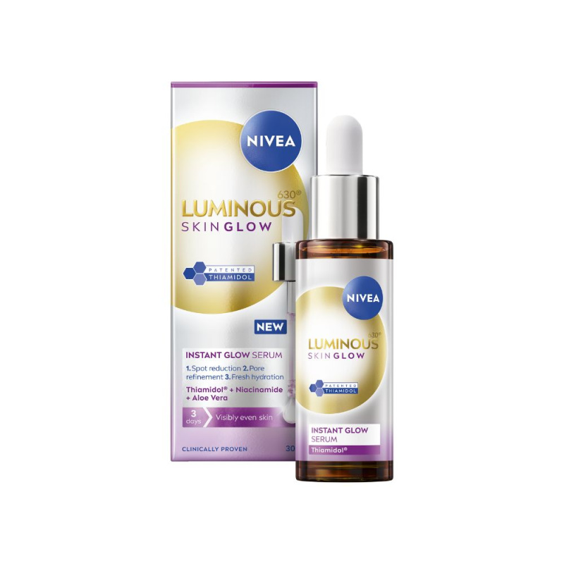 NIVEA Luminous 630 Skin Glow rozjasňující pleťové sérum 30 ml