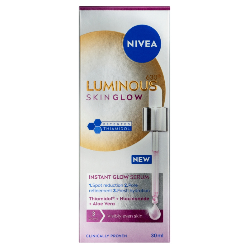 NIVEA Luminous 630 Skin Glow rozjasňující pleťové sérum 30 ml