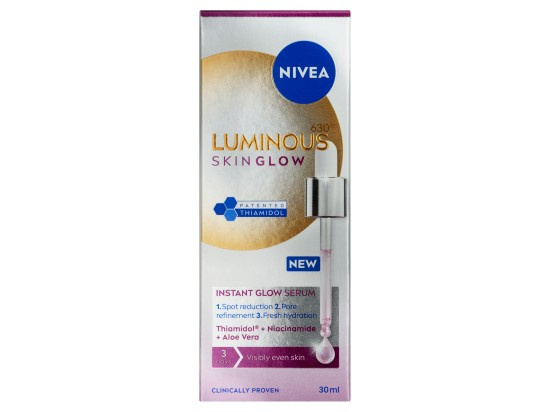 NIVEA Luminous 630 Skin Glow rozjasňující pleťové sérum 30 ml