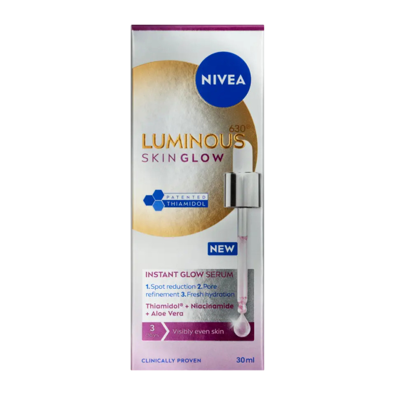 NIVEA Luminous 630 Skin Glow rozjasňující pleťové sérum 30 ml