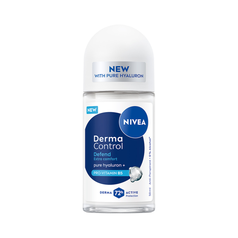 NIVEA Derma Control Defend kuličkový antiperspirant 72h 50 ml