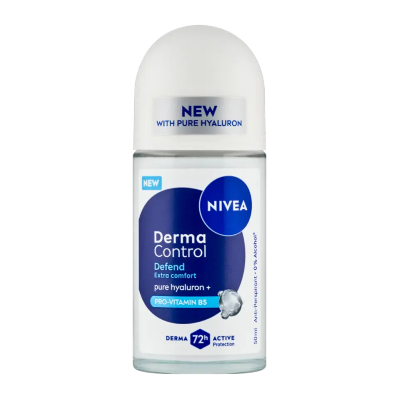 NIVEA Derma Control Defend kuličkový antiperspirant 72h 50 ml