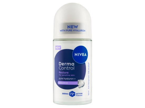 NIVEA Derma Control Restore kuličkový antiperspirant 72h 50 ml