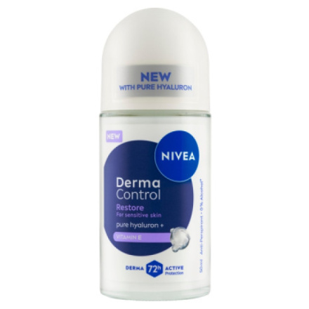 NIVEA Derma Control Restore kuličkový antiperspirant 72h 50 ml