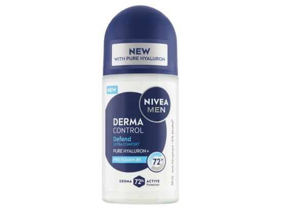 NIVEA MEN Derma Control Defend kuličkový antiperspirant 72h 50 ml