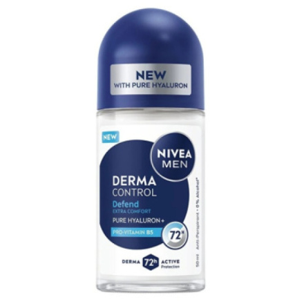 NIVEA MEN Derma Control Defend kuličkový antiperspirant 72h 50 ml