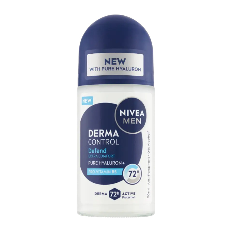 NIVEA MEN Derma Control Defend kuličkový antiperspirant 72h 50 ml