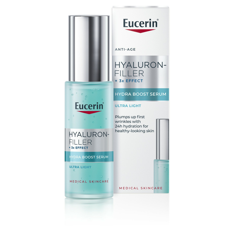 Eucerin Hyaluron-Filler + 3x Effect boost sérum 30 ml
