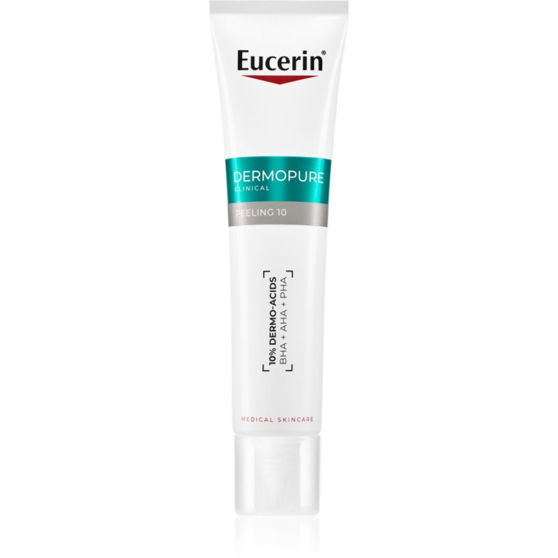 Eucerin DermoPure Clinical Peeling 10 noční peelingový krém pro problematickou pleť, akné 40 ml