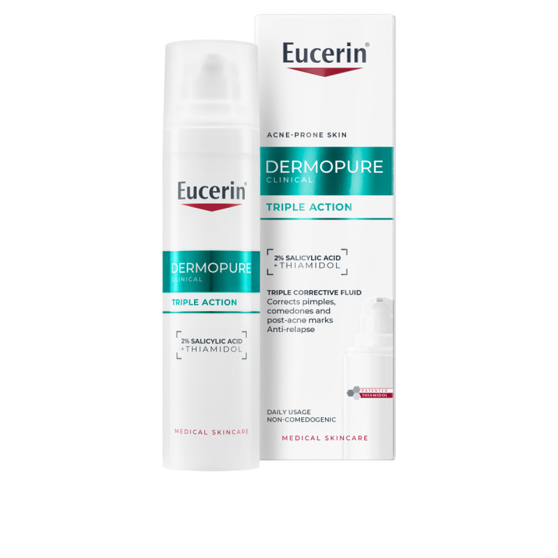 Eucerin DermoPure CLINICAL fluid s trojitým účinkem 40ml