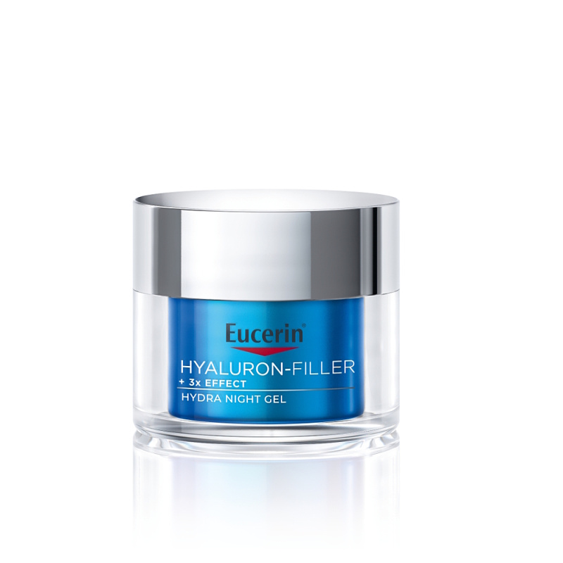 Eucerin Hyaluron-Filler + 3x Effect noční gel 50 ml