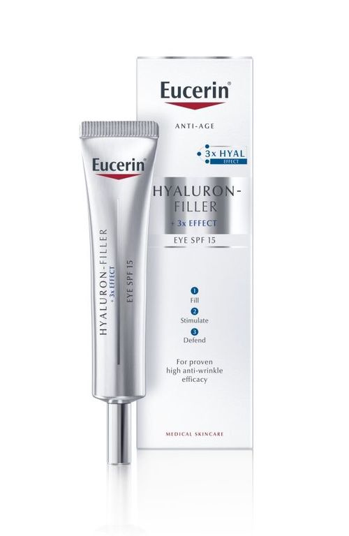 EUCERIN Hyaluron-Filler + 3x Effect oční krém 15ml