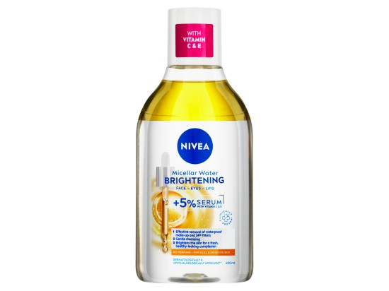 NIVEA Micellar Skin Glow čisticí micelární voda pro rozjasnění pleti 400 ml