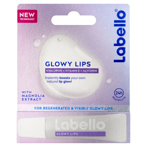 Labello Glowy Lips hydratační balzám na rty s kyselinou hyaluronovou 10 ml