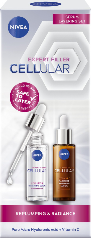 NIVEA Hyaluron Cellular Filler výhodné balení pro zpevnění pleti