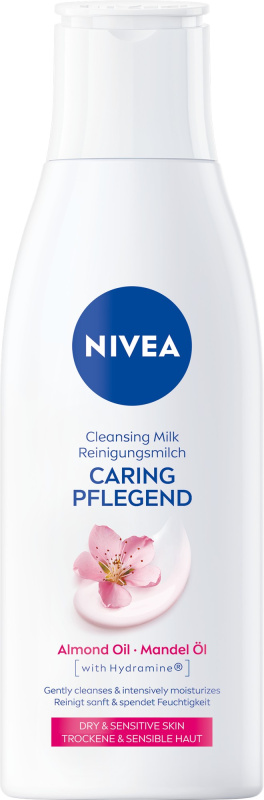NIVEA Jemné čistící pleťové mléko pro suchou až citlivou pleť 200 ml