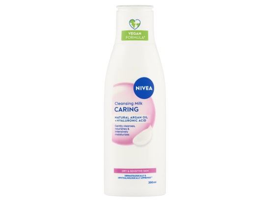 NIVEA Jemné čistící pleťové mléko pro suchou až citlivou pleť 200 ml