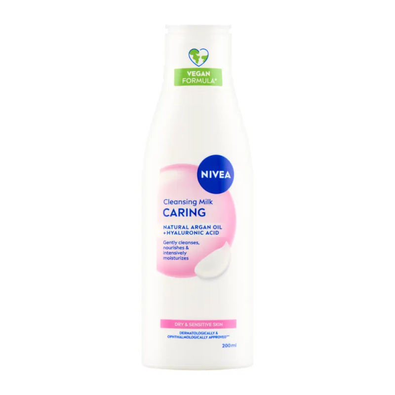 NIVEA Jemné čistící pleťové mléko pro suchou až citlivou pleť 200 ml