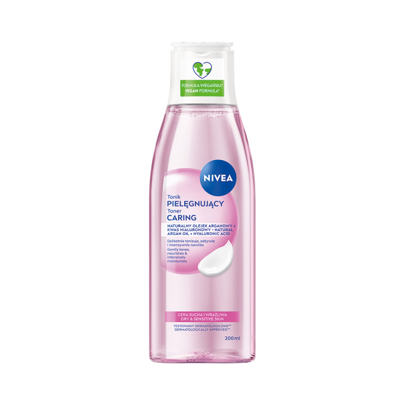 NIVEA Jemná čisticí pleťová voda pro citlivou pleť 200 ml