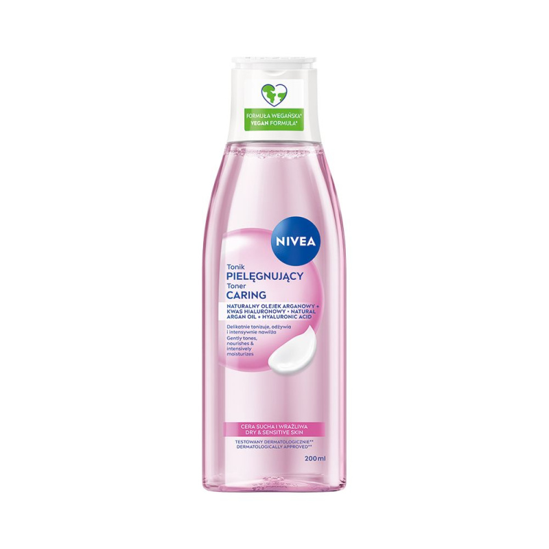 NIVEA Jemná čisticí pleťová voda pro citlivou pleť 200 ml