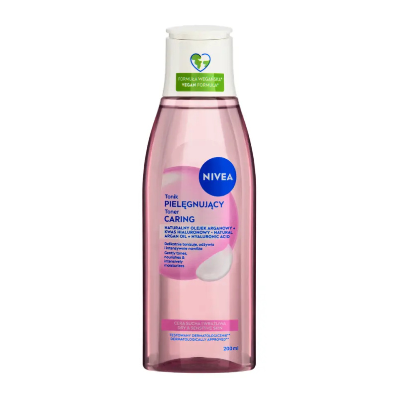 NIVEA Jemná čisticí pleťová voda pro citlivou pleť 200 ml