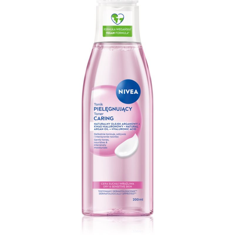 NIVEA Jemná čisticí pleťová voda pro citlivou pleť 200 ml
