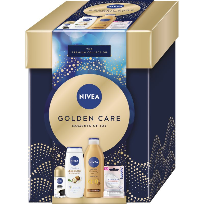 NIVEA Golden Care dárková sada pro výživu a hydrataci