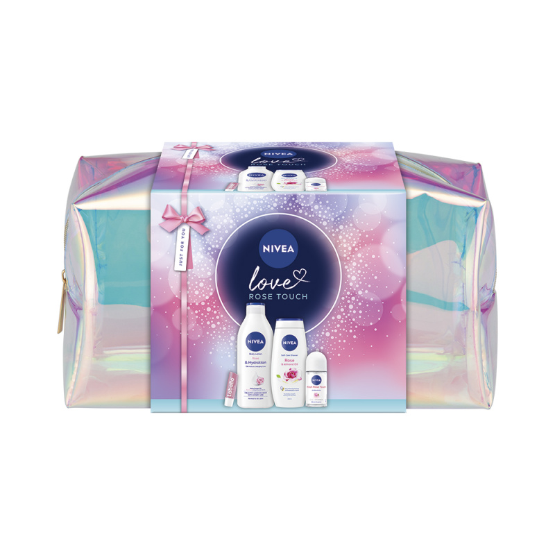 NIVEA Rose Touch dárková sada pro výživu a hydrataci