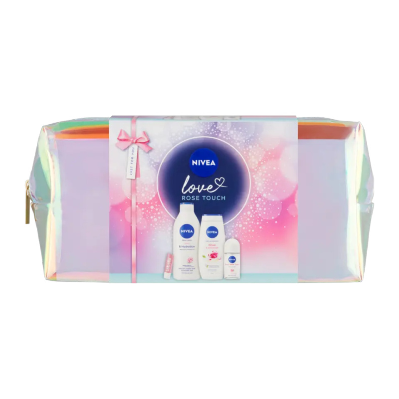 NIVEA Rose Touch dárková sada pro výživu a hydrataci