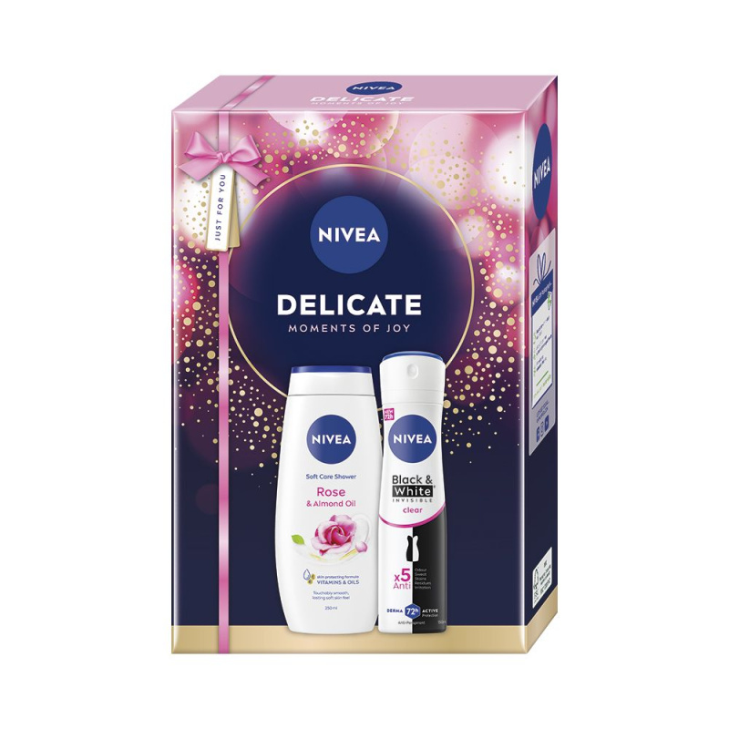 NIVEA Delicate Moments of Joy dárková sada na tělo