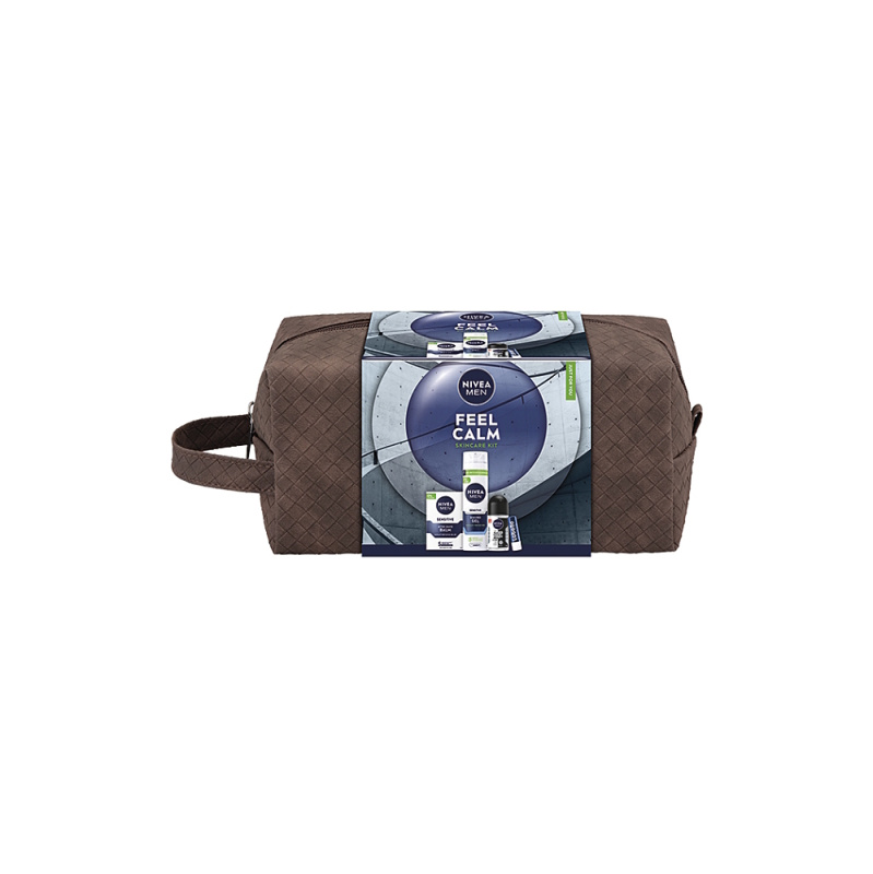 NIVEA MEN Feel Calm dárková sada pro citlivou pokožku