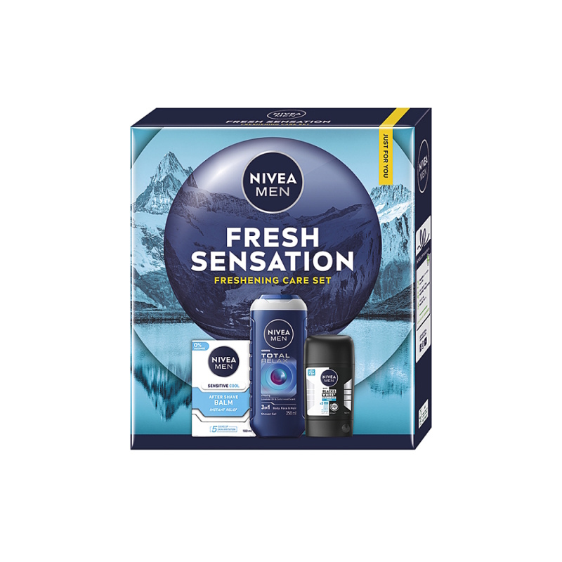 NIVEA Fresh Sensation dárková sada na tělo a obličej
