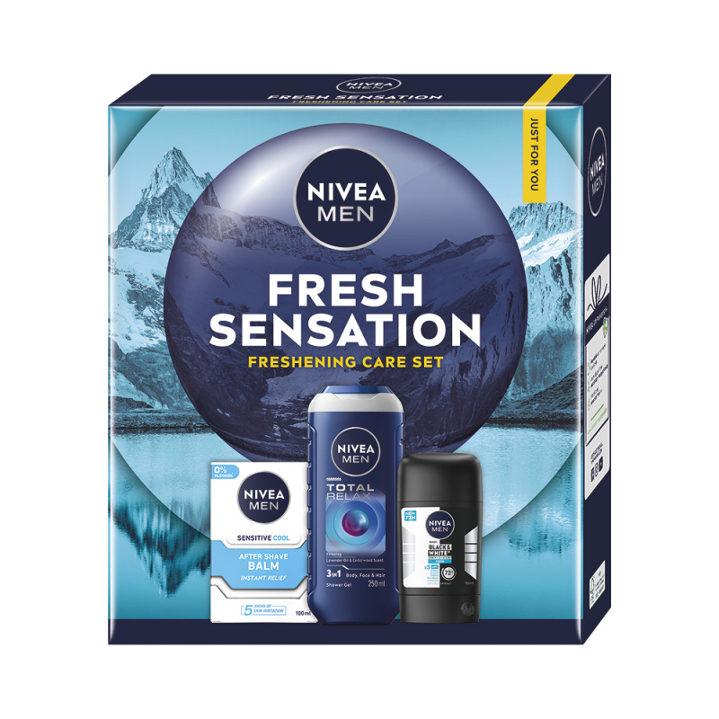 NIVEA Fresh Sensation dárková sada na tělo a obličej
