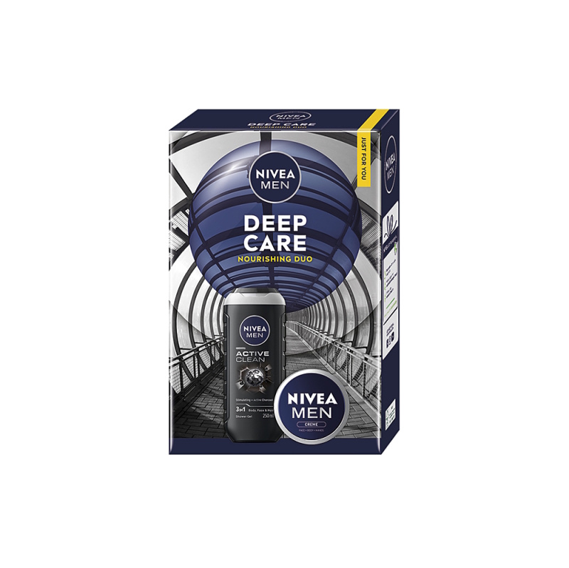 NIVEA MEN Deep Care dárková sada na tělo