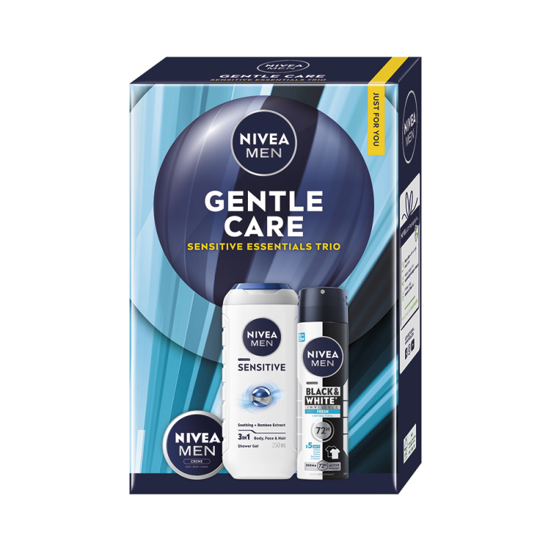 NIVEA MEN Gentle Care dárková sada na tělo
