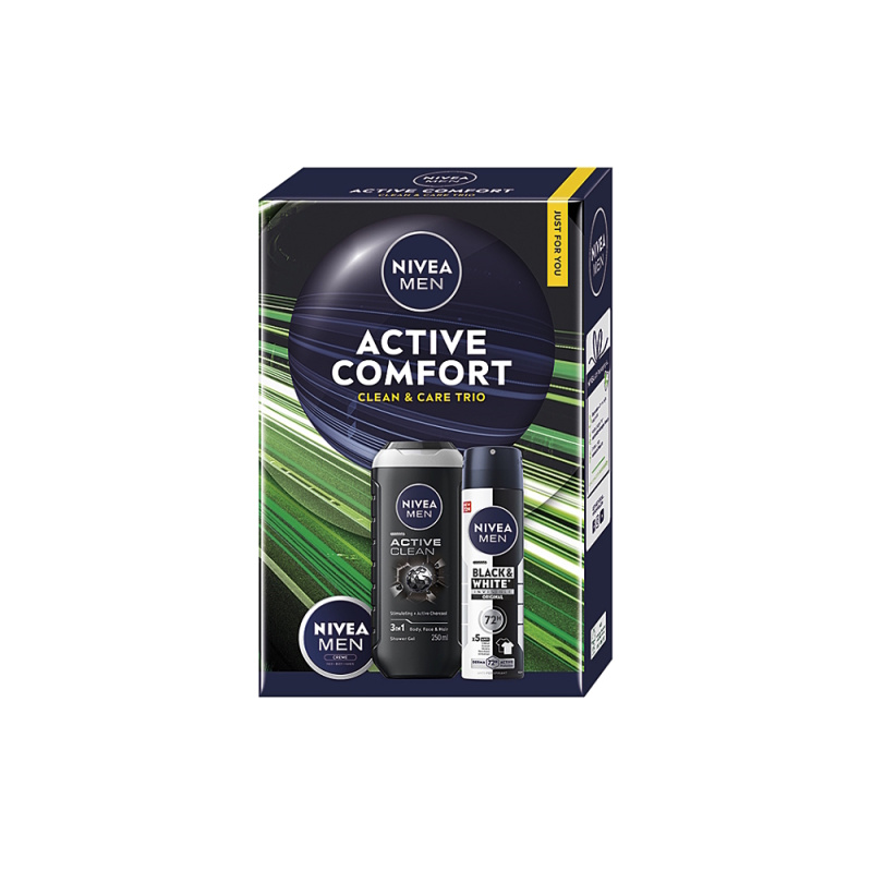 NIVEA MEN Active Comfort dárková sada na tělo