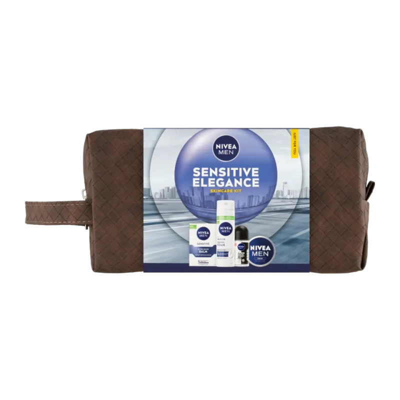 NIVEA Men Dárková sada pro muže Sensitive Elegance