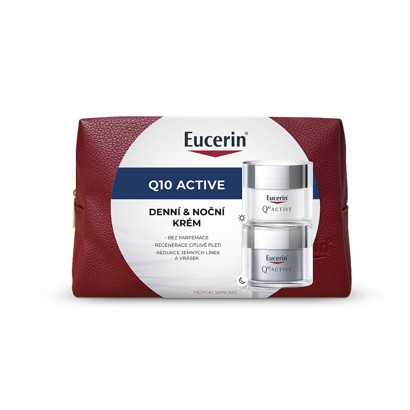 Eucerin Q10 active vánoční kazeta 2x50 ml