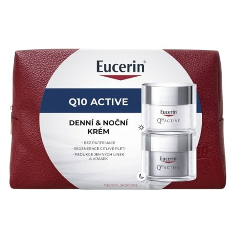 Eucerin Q10 active vánoční kazeta 2x50 ml
