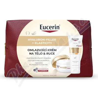 Eucerin Hyaluron-Filler + Elasticity vánoční kazeta 2 ks