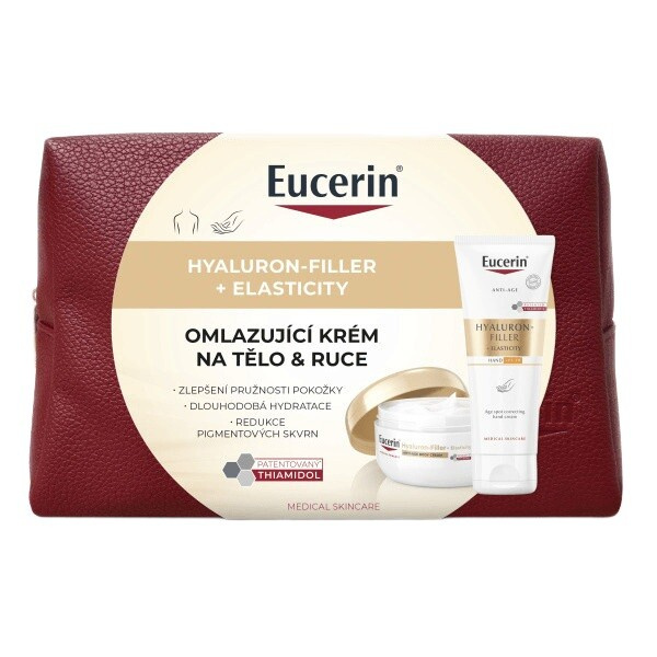 Eucerin Hyaluron-Filler + Elasticity vánoční kazeta 2 ks