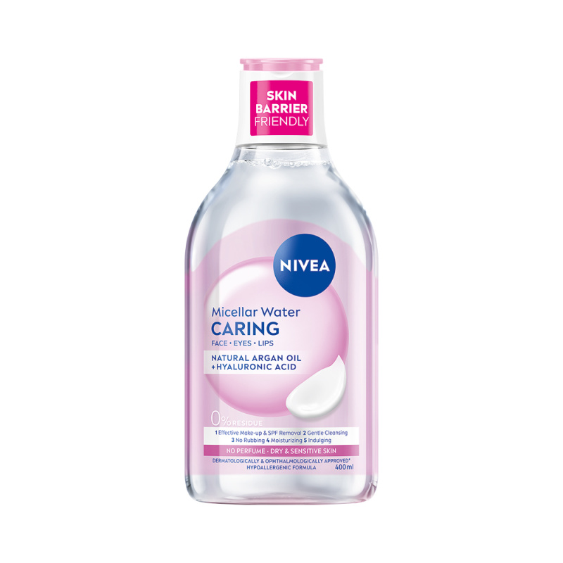 NIVEA Micellar Caring jemná micelární voda 400 ml