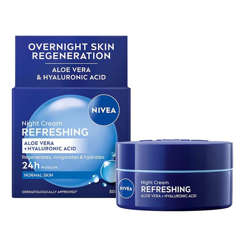 NIVEA 24 h Moisture regenerační noční krém 50 ml